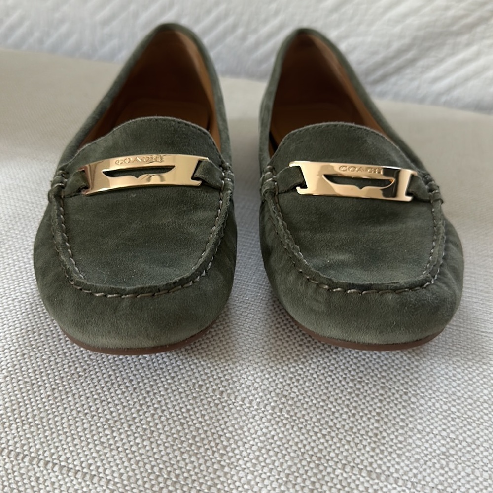 Coach Olympia Suede Flats - Picture 6 of 7